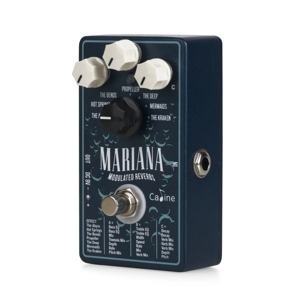 Mariana Modulated Reverb Digital Guitar Effect Pedal Caline CP-507