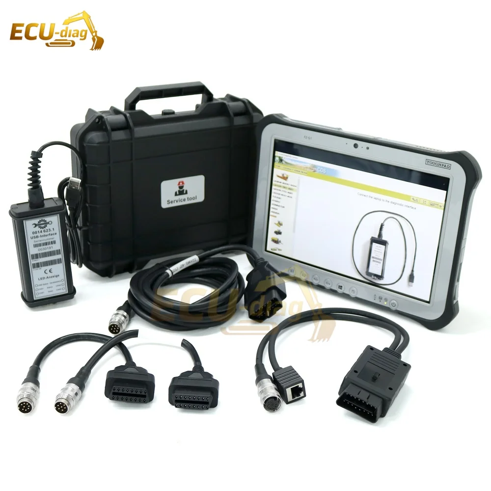 for CLAAS Diagnostic Tool ATruck Tractor Griculture Construction 4CAN USB Interface for Claas MetaDiag with Tablet