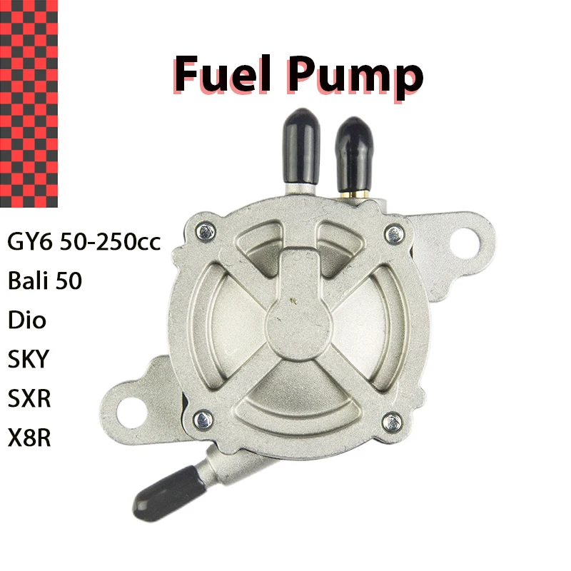 

Топливный насос, вакуумный кран для GY6 50cc 125cc 150cc 250cc Honda Bali 50 Dio SKY SXR X8R, мотоцикл, скутер, квадроцикл