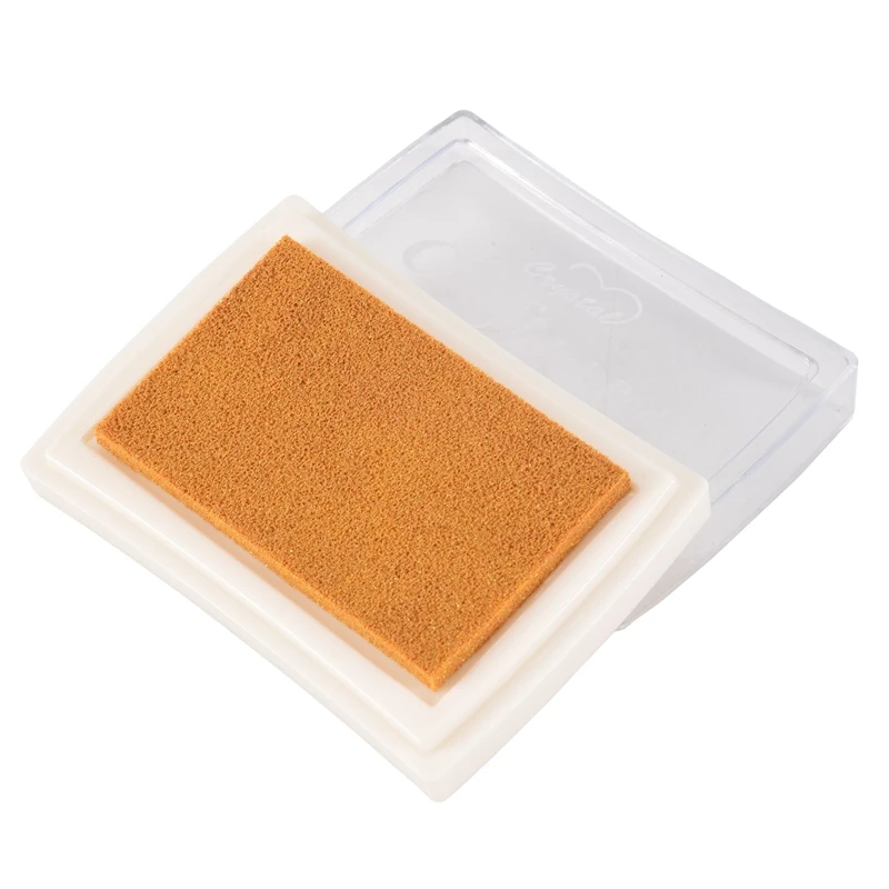 

Резиновая подушечка для чернил для штампов Чернильная подушечка для штампов - золото