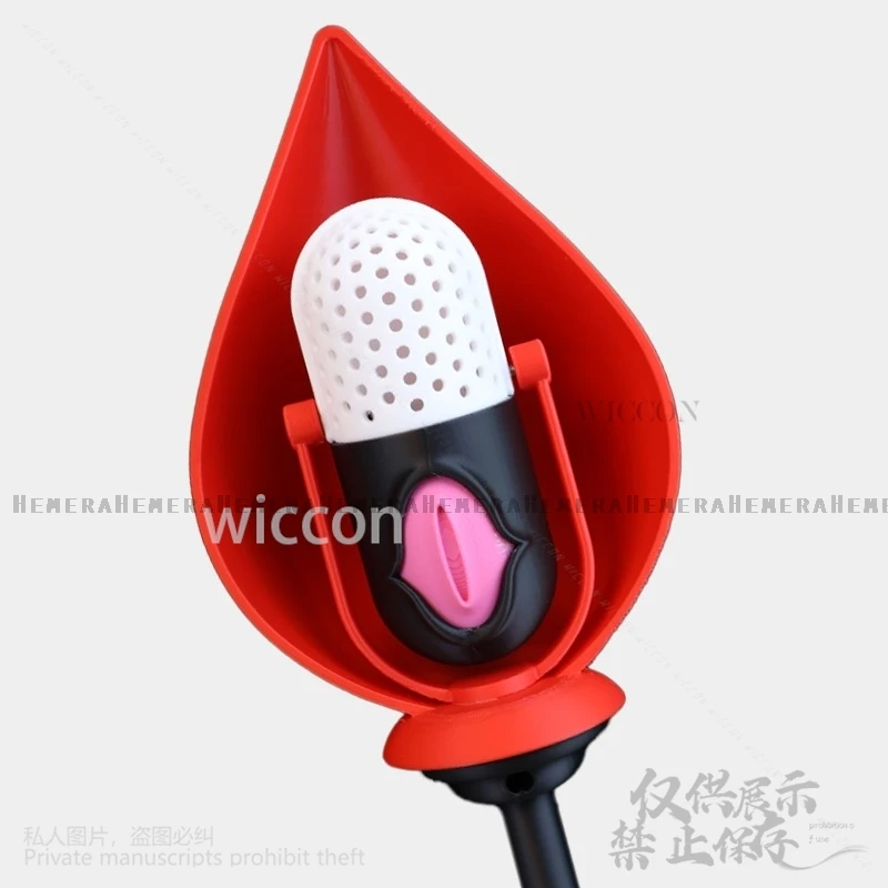 Anime ALastor Cosplay accesorios de disfraz de Hotel Halloween regalos de fiesta de Navidad para accesorios de micrófonos 3D mujer hombre personalizado