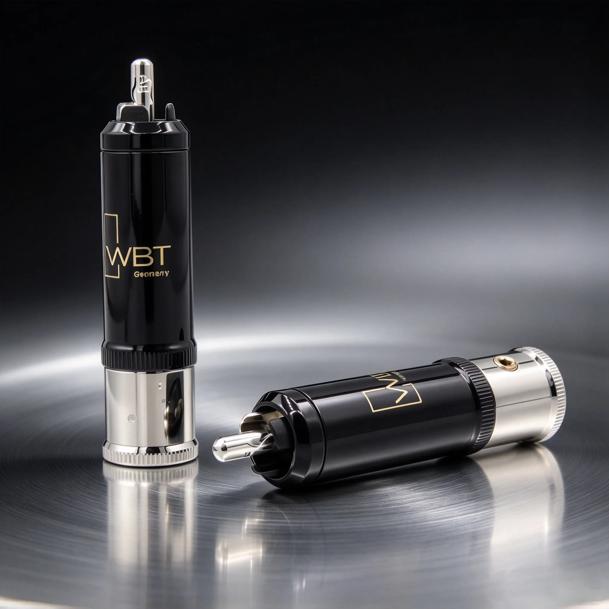 NextGen Signature AG RCA Connector Plug with Pure Copper Silver Plated