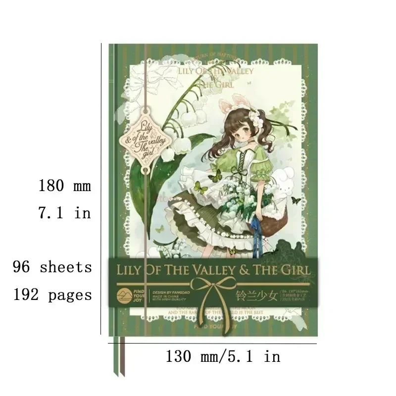 Planner Illustration Of Student Cute Coloring The Beautiful Notepad Page Girl Valley Hardcover Lily Weekly Diary Notebooks