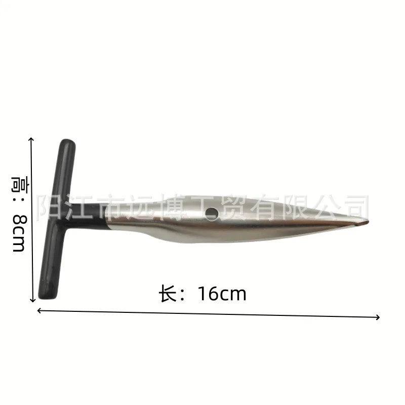 2 قطعة أداة فتاحة جوز الهند من الفولاذ المقاوم للصدأ فتاحة زجاجات جوز الهند آمنة ومريحة أداة ثقب مثقاب كوكو