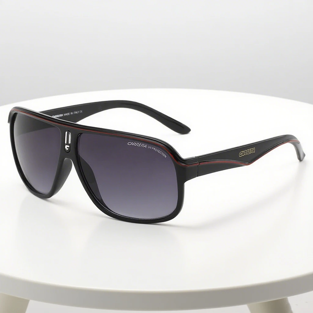 

New Fashion Large Frame Multi Color Men's Sunglasses for Outdoor Driving Clear UV400 Sunscreen Men's and Women's Sunglasses
