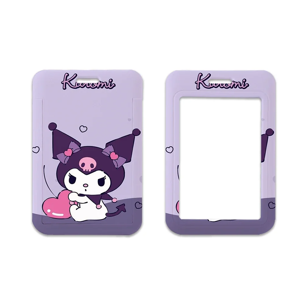 Kawaii Sanrio Photo Card Holder Card Cover 3 Inches Cartoon Fashion Mini Album Photo Folder Girls