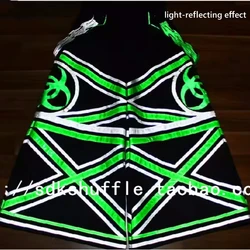 Shuffle Pants Ghost Dance Street Cool Night Vision Pants Luminous Pants Reflective Dancing Trousers Stock