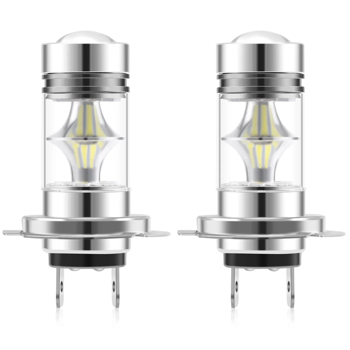 Лампа высокой мощности для передних фар, 100 Вт, 20 светодиодов, 1 пара Лампа высокой мощности для передних фар, 100 Вт, 20 светодиодов, 1 пара