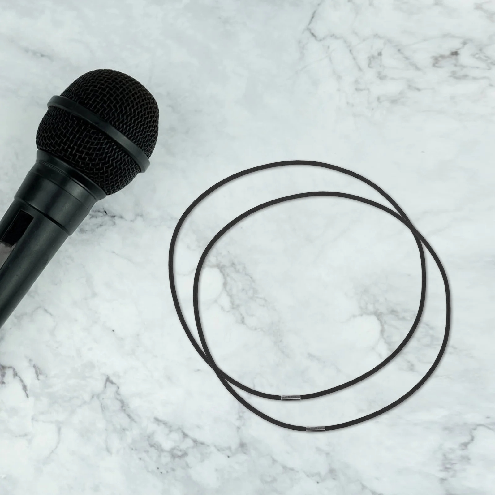 

10 Pcs Microphone Shock Mount Replacement Rubber Ring Mini Small Clamp Elastic Bands Vibration Clip