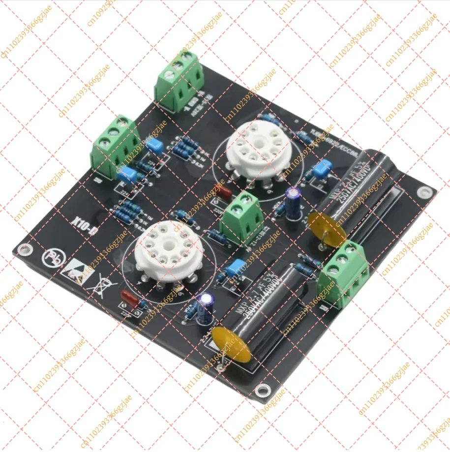 Tube Buffer Stereo Preamp Board Kit, HiFi Preamplifier Module for Audio System