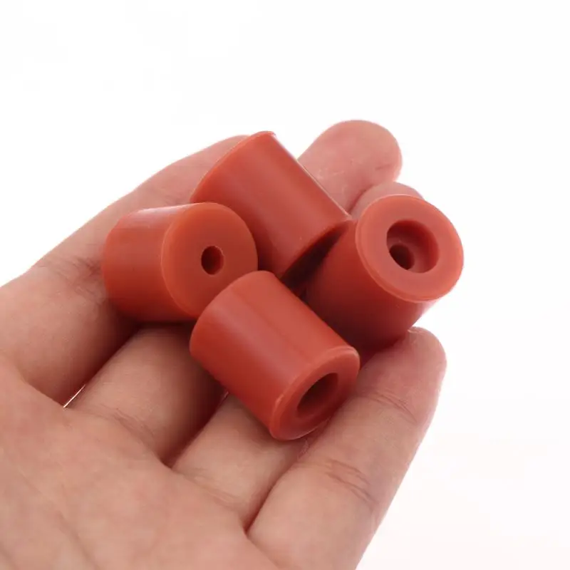 4Pcs Silicone Solid Bed Mounts Heatbed Leveling Column Buffer Stable For 3D Printer Accessories (3pcs 18mm+1pc 16mm)