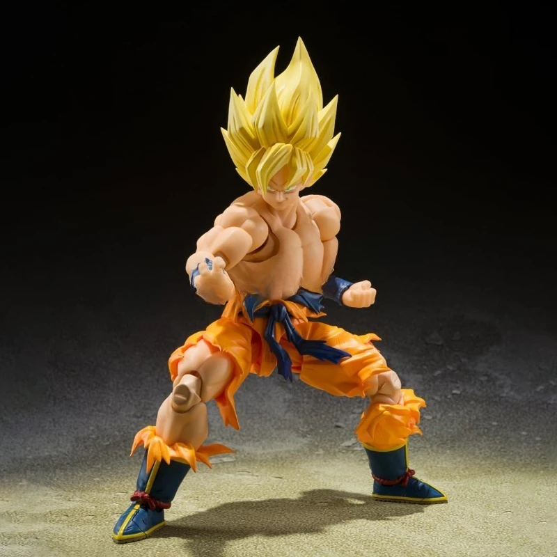 Shf Dragonball Z Son Goku Saga Anime Action Figures PVC Movable Model 17cm Super Saiyan Kakarot Doll Collection Toys Gifts