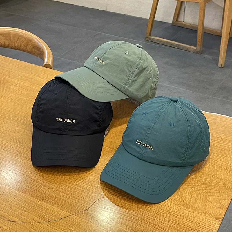 Summer Hat Men's Quick-Drying Baseball Cap Women's Sun-Proof Families Couple's Outdoor Sports Women's Sun Hat