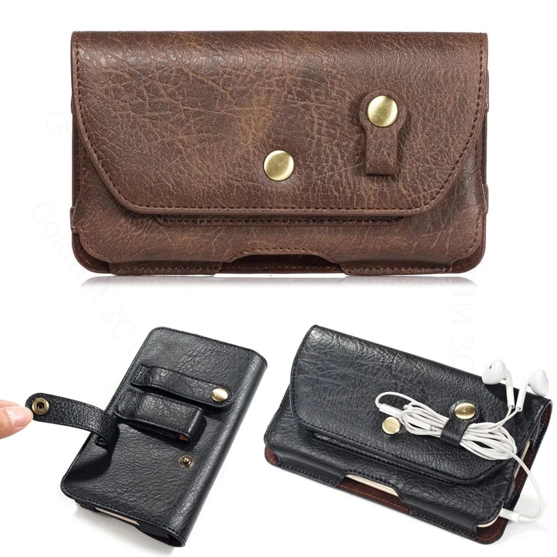 

Case Card Phone Holder Leather Pouch For Google Pixel 10 9 Pro XL 9A 8a 7 Pro Belt Bag Holster Loop Waist Cover Pixel 9 8 10 Pro