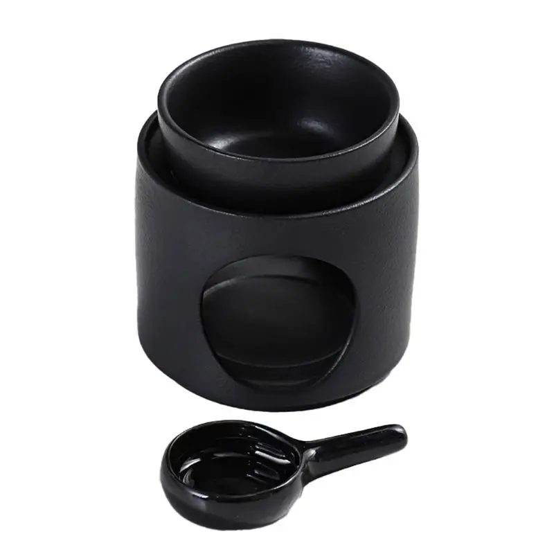 A76I-3 In 1 Tranquilize Essential Oil Furnace 100Ml Home Fragrance Stove Candle Heating Censer Ceramics Incense Burner