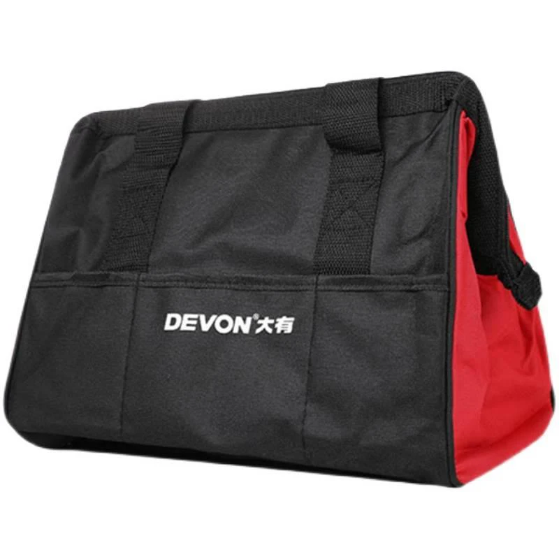 Devon Portable Hand Tool Bag Double Layer Oxford Cloth Electrician Bag Waterproof Anti-Fall Storage Bags