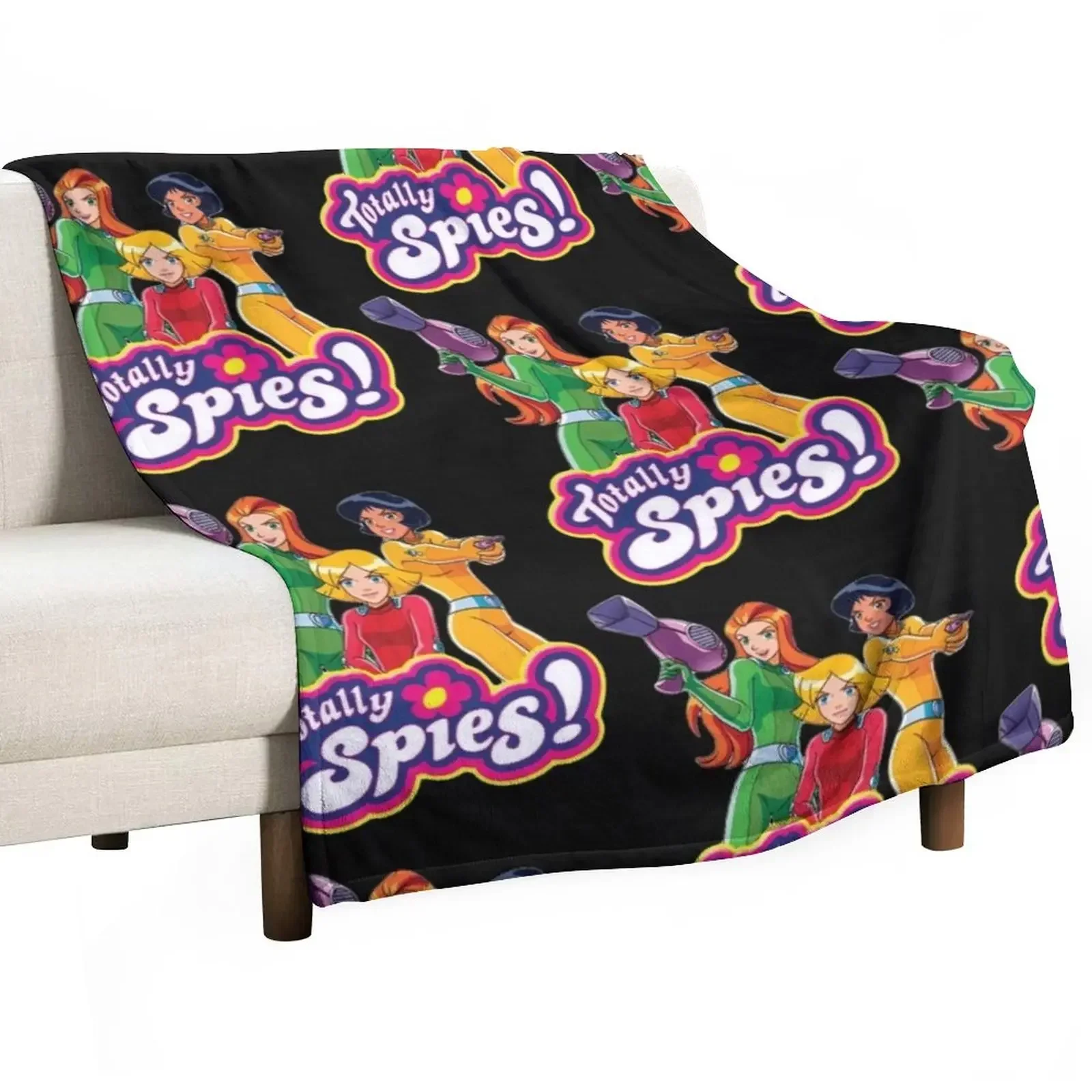 Totally Spies Classic Throw Blanket Sofa Cute Plaid manga Blankets