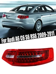 Ensemble de feu arrière à LED pour Audi, feu stop, QufreshRS6 Saloon Sedan, Audi Horizon C6 Dock, 4F5945095J, 4F5945096J, 2009, 2010, 2011