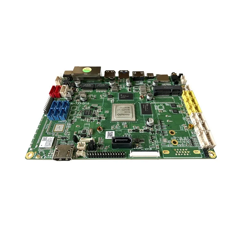 RK3588 supports Ubuntu Android Debian industrial dual network port edge computing robot main board