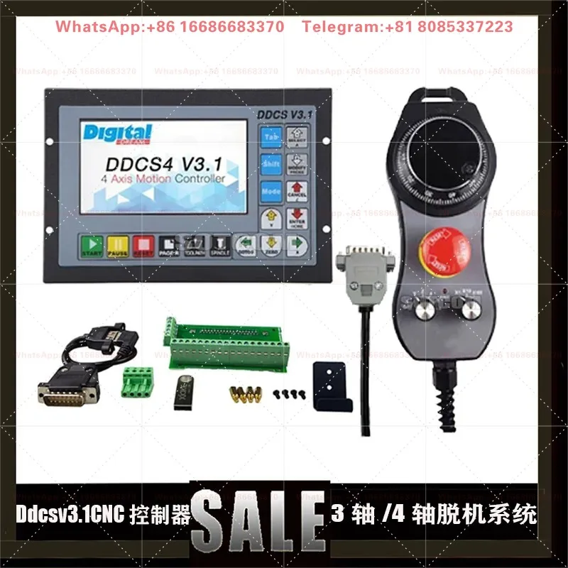 DDCSV3.1 3/4 Axis Stepper Servo Motor Controller 500KHz With G-Code Capability For CNC Control Use