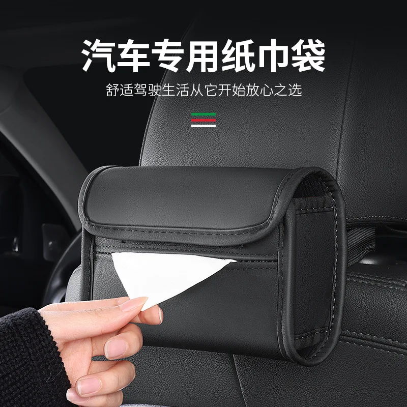 

Car Paper Box Simple and Creative Car Paper Napkin Box Car Hanging Sun Visor Armrest Box Tissue Box Car Interior Supplies