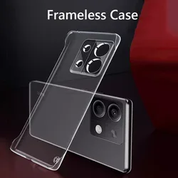 Frameless Slim Clear Hard Back Cover Case For Xiaomi Redmi Note 13 Pro Plus Note13 Pro Plus Pro+ 5G ShockProof Coque Phone Cases
