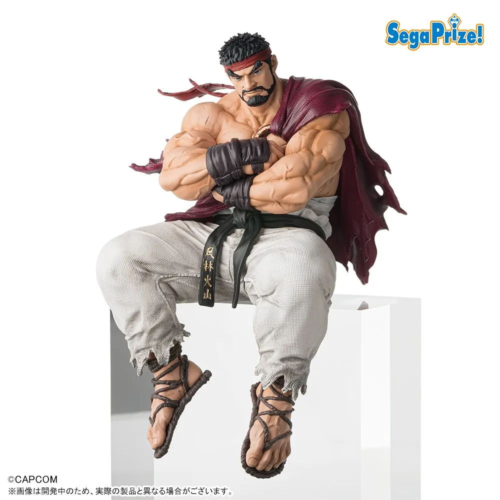 Original SEGA Street Fighter 6 Ryu Hoshi SF Anime Figure Toys PVC Model Collection Noodle Stopper Action Figurine Doll Gift