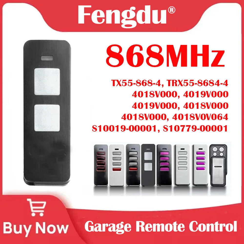 

For 868MHz SOMMER Pearl r 4018V000 4/4015862001900/S10019-0001 Remote Control Hand Transmitter