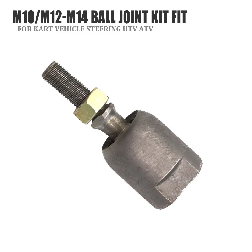 

ATV Parts M10/M12-M14 Ball joint Kit Fit For China Gear Rack Pinion end kits Buggy Go Kart Vehicle Steering UTV