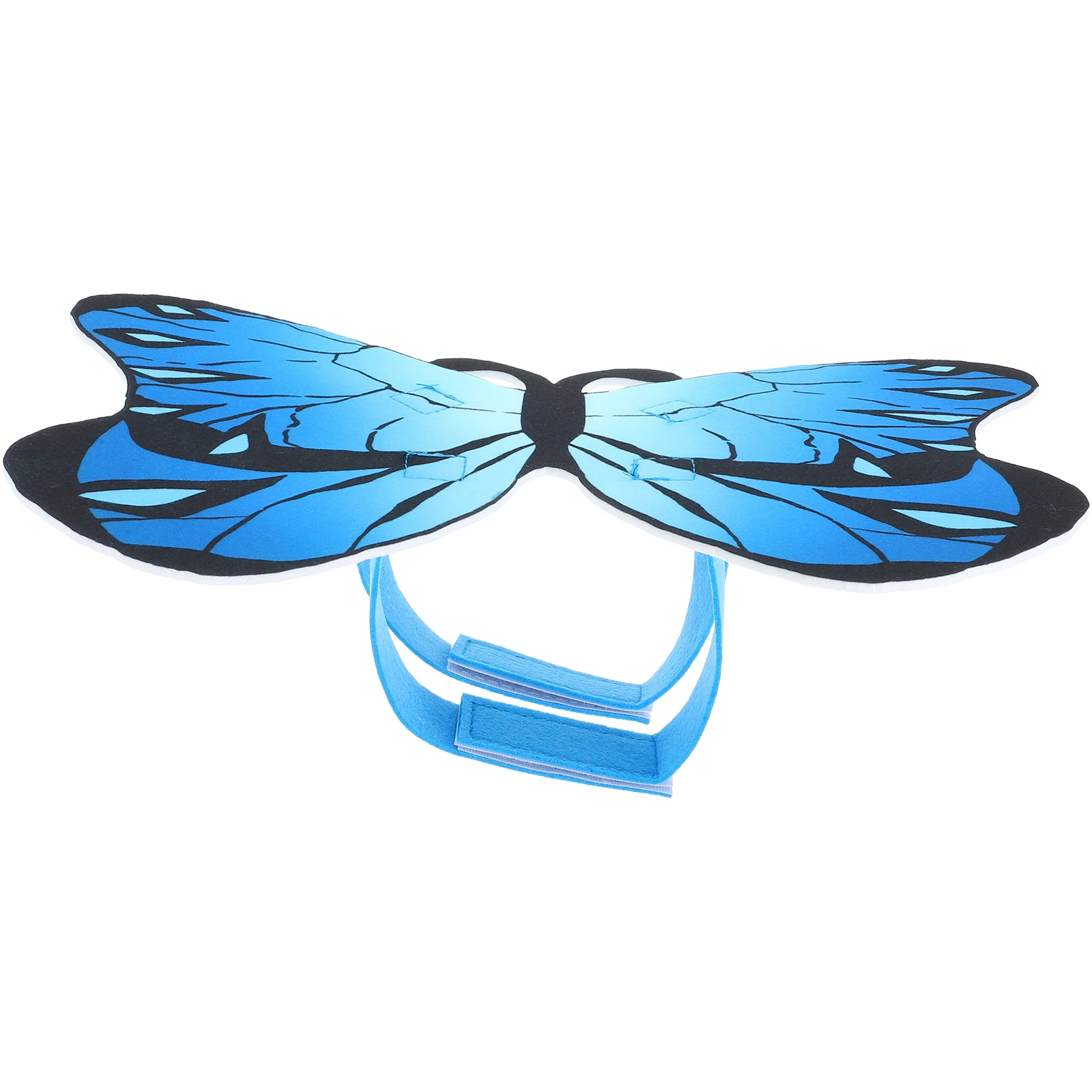 

Pet Wing Costume Comfortable Felt Material Easy Wear Chest Back Belt Dog Cat Butterfly Wings Decorative Clothing
