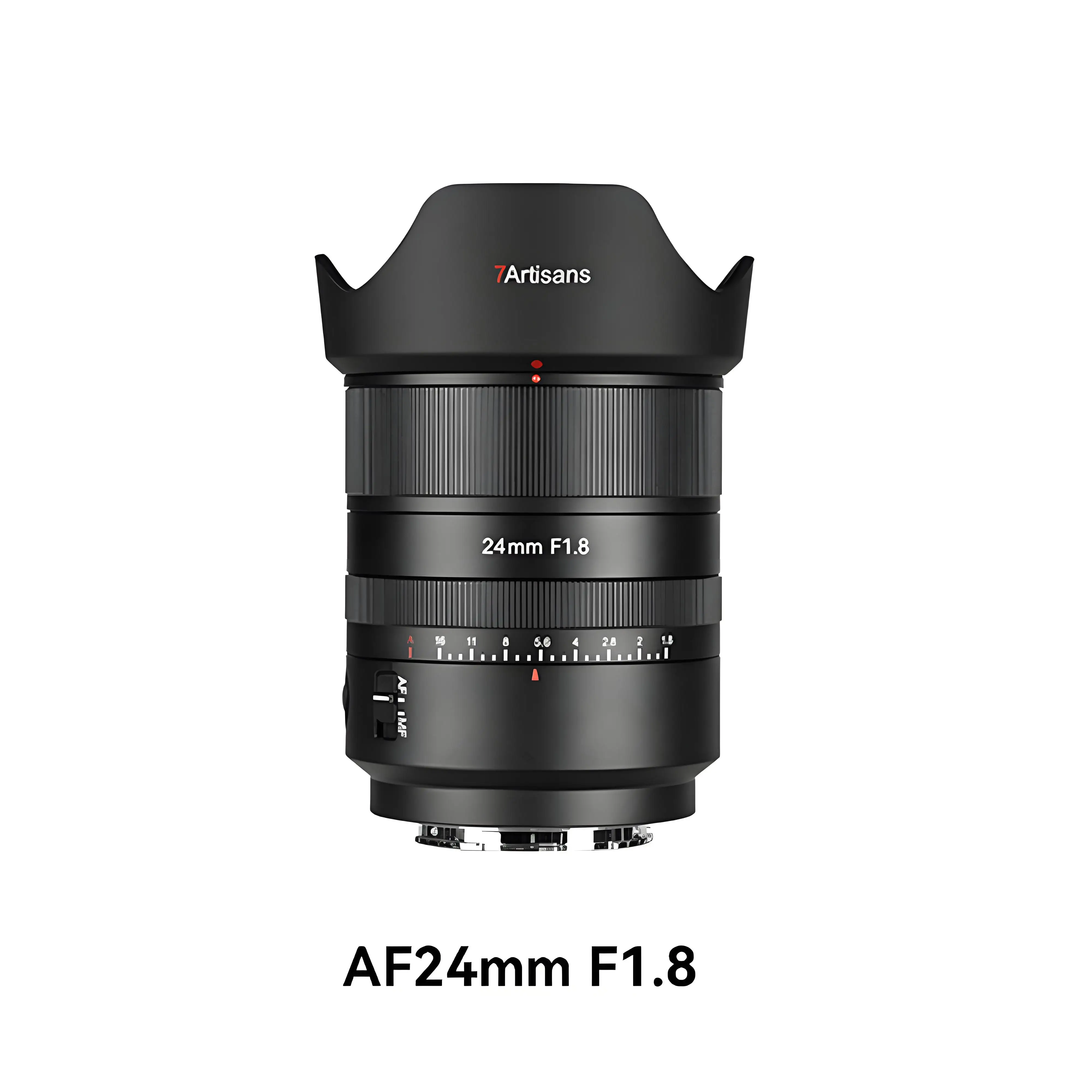 7artisans af24mm f1.8 foco automático stm lente de quadro completo grande abertura lente principal crítica grande angular para sony e mount lente da câmera