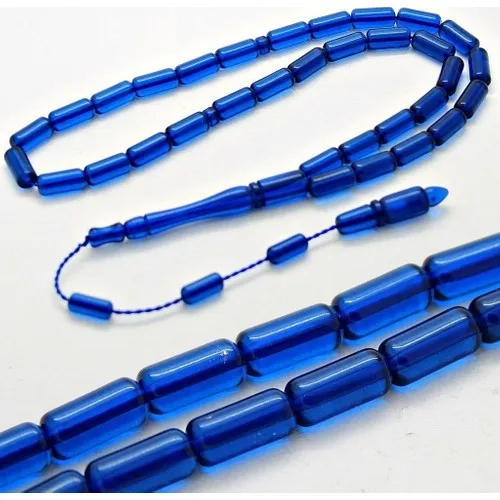 Rosary Tank Cutting Model Poland Amber Prayer Beads-Navy Blue