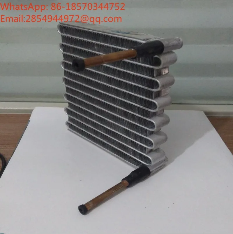 WT12012020 Exhaust Wave S-bend Micro-channel Air-cooled Condenser Micro Mini Radiator Evaporator Heat Exchanger