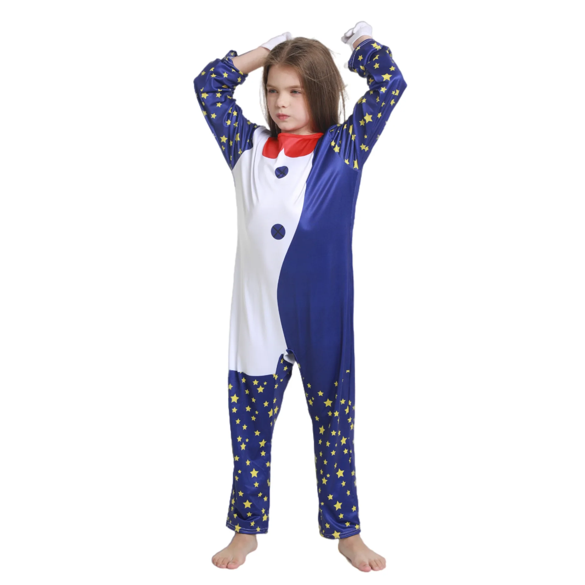 Anime Sundrop Moondrop FNAF Cosplay Costume Clothing Boys Girls Bodysuit Cartoon Carnival Birthday Gift for Kids Halloween Dress