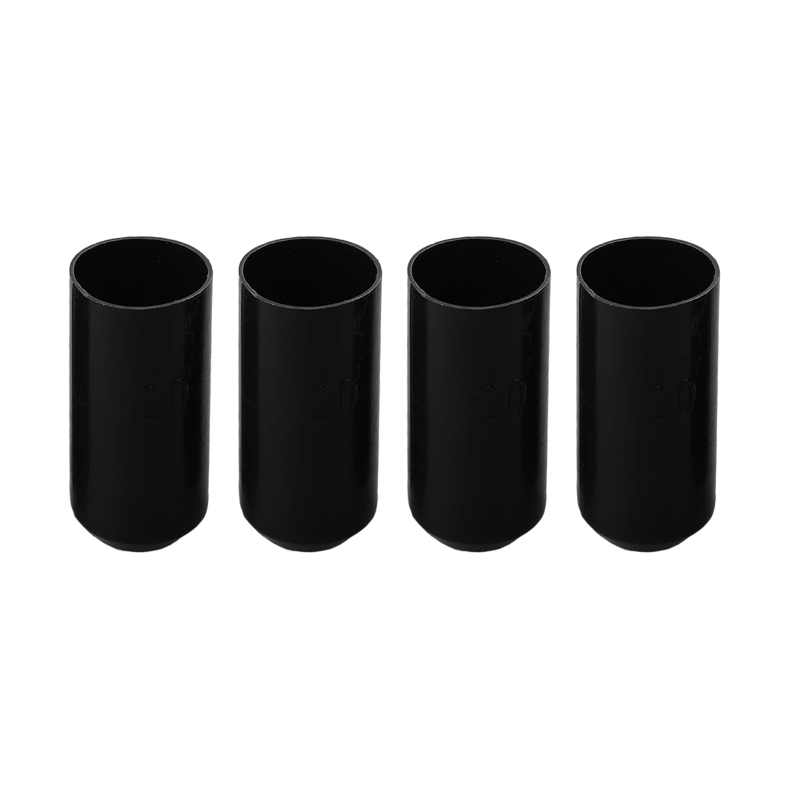 100pcs Heat Shrink End Cap 20x45 mm Designed for Power Cable End Coverage and Electrical Isolation Performance