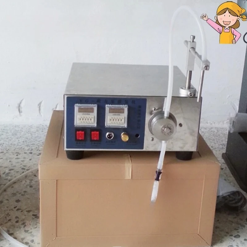 التحكم الرقمي مضخة محرك مغناطيسي آلة تعبئة السوائل 2 مللي-3500 مللي شرب/زيت/مستحضرات التجميل آلة تعبئة السوائل #1