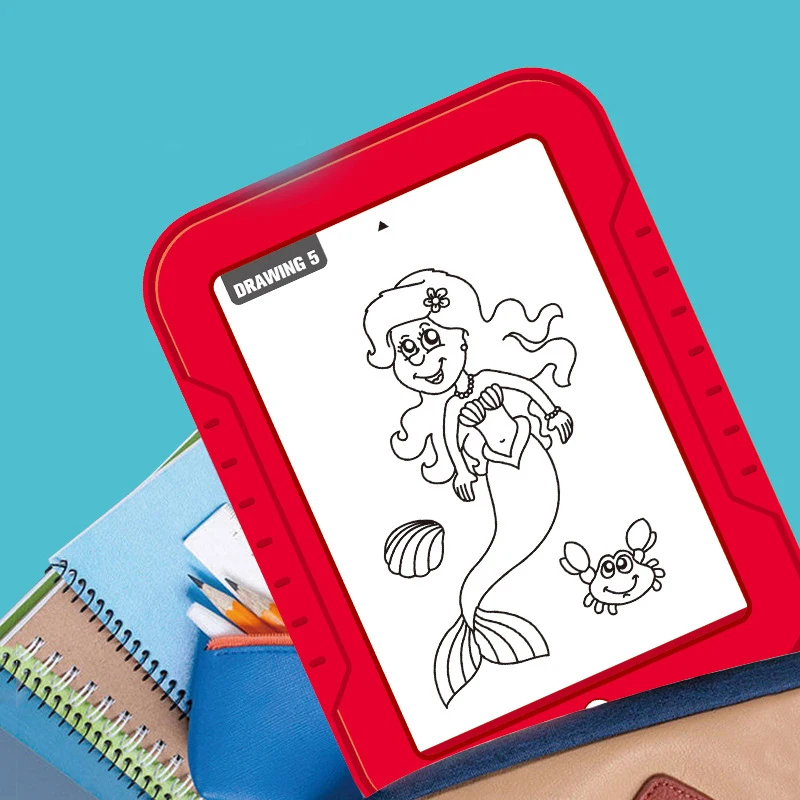 Magicpad Kids tavolo da disegno luminoso schermo a LED cartoni animati intelligenti scrittura pittura copia tavoletta giocattoli educativi per