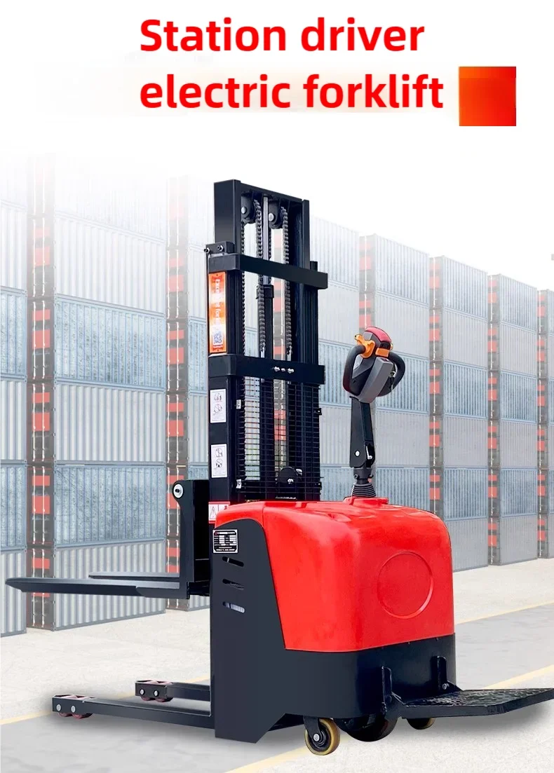 1 Ton Fully Electric Hydraulic Lifting Truck 4-Meter Forklifts for Loading and Unloading for Urban Environments