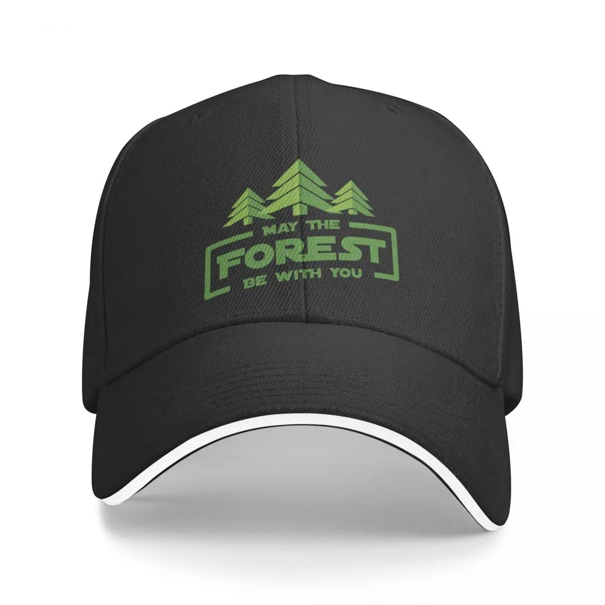 

May The Forest Be With You Baseball Cap Rugby Kids Hat Uv Protection Solar Hat Icon Mens Tennis Women's