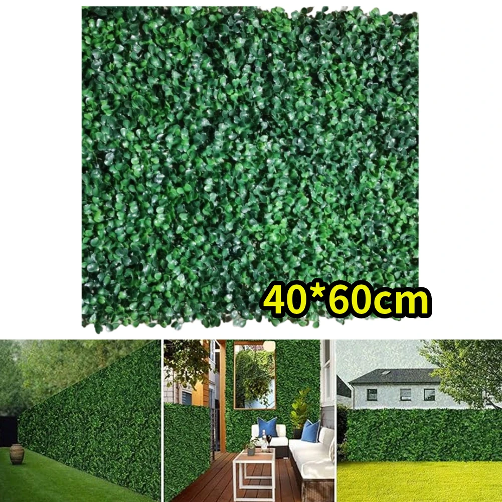 Panneau mural en herbe artificielle 40x60cm, écran d'intimité, fausse pelouse décorative pour mariages, accessoires de photographie, murs de fond, clôture de jardin