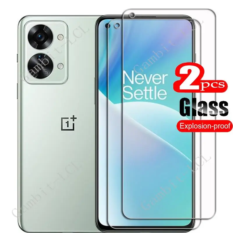 Untuk OnePlus Nord 2T Kaca Tempered Pelindung Pada Oneplusnormal2t Normal2t CPH2399 6.43 Inci Pelindung Layar Film Penutup Ponsel Pintar