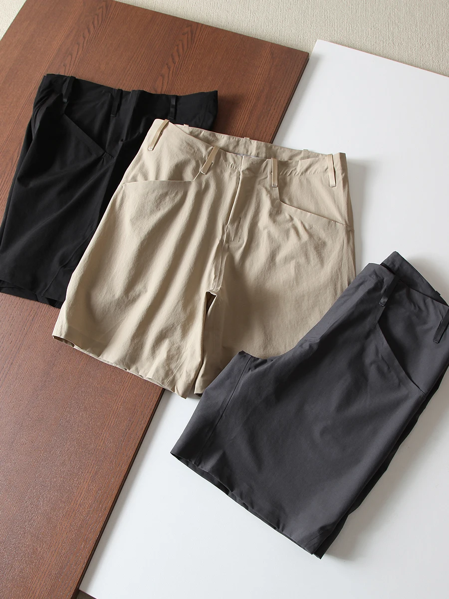 

Lightweight Quick-Dry Breathable Men's Outdoor Shorts Seamless Taped Stereo Cutting Casual Pants Straight Leg Summer Shorts