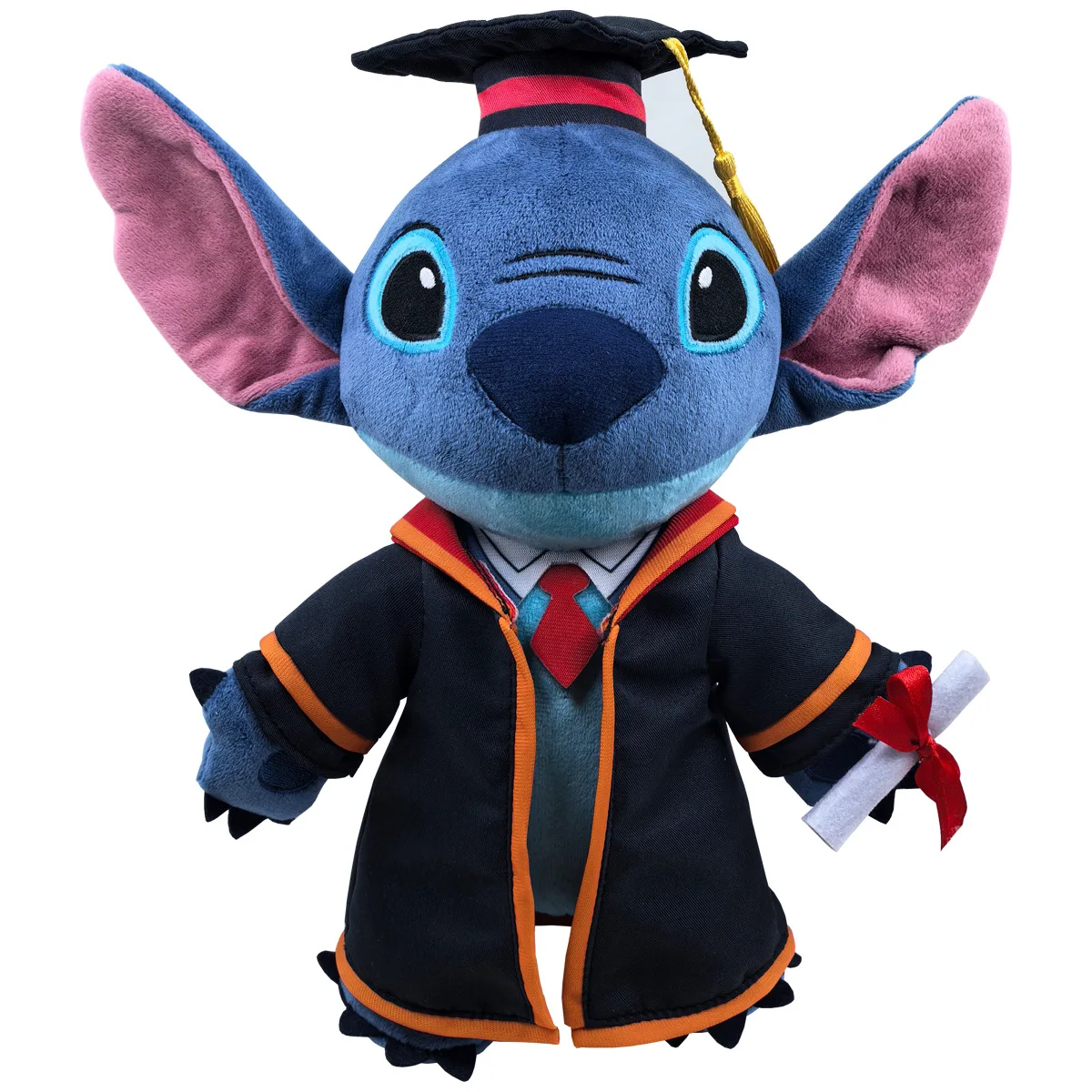 

30cm MINISO Stitch Graduation Plush Toy Cute Stitch Stuffed Toys Sofa Large Plush Doll Kids Xmas Gift