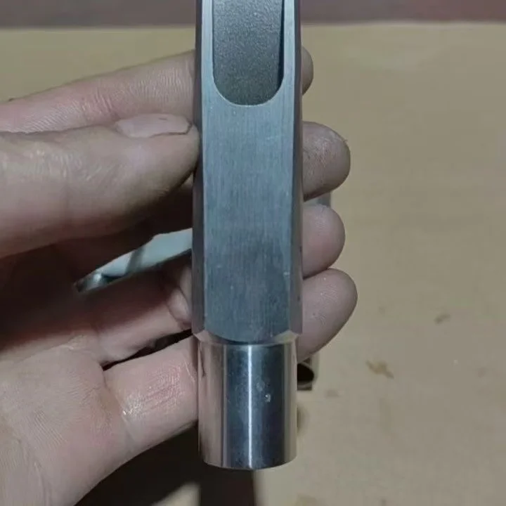 Boquilla de saxofón tenor Beechler de acero inoxidable en blanco, tres vías, requiere ajuste manual antes de tocar