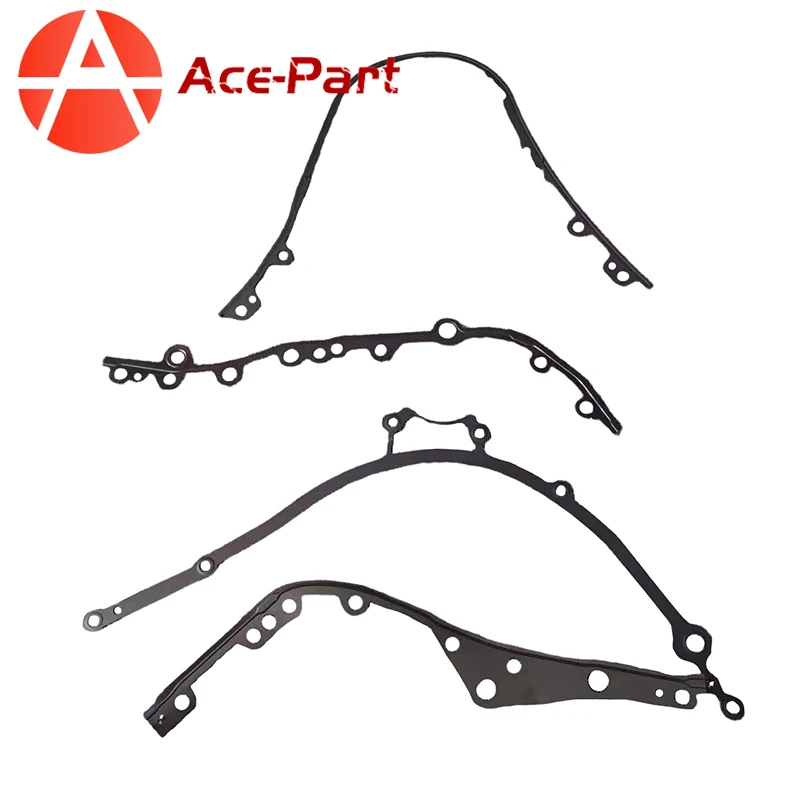 

94810112720 94610112904 94610113004 94810112521 4pcs/Set Timing Cover Cover Gasket for Porsche Cayenne Panamera Macan