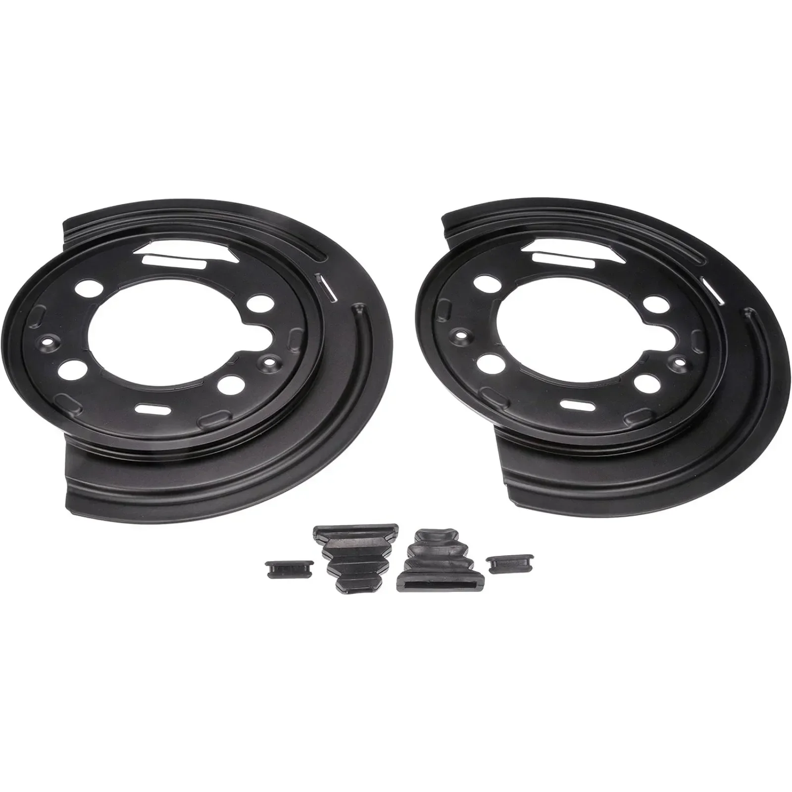 US  924-493 Rear Brake Dust Shield - 1 Pair Compatible with Select Chevrolet / GMC / Hummer Models