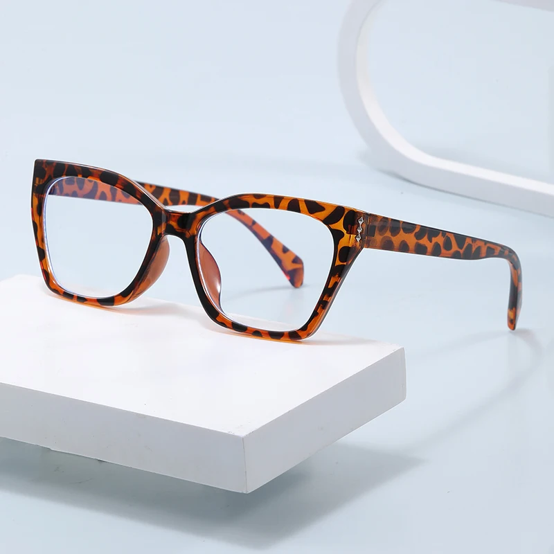 المشي لمسافات طويلة التخييم 3 قطع عين القط مكافحة ضوء النظارات الإطار النساء الرجال أزياء متعدد الألوان النظارات المضادة للضوء الأزرق مرآة مسطحة للجنسين