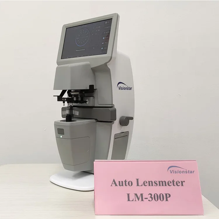 LM-300P Chinese Optical Glasses Testing Device, Digital Automatic Refractive Meter, Optometer Verification