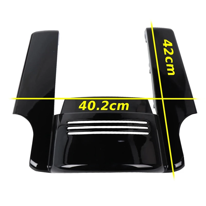 Motorcycle 5 Inch Stretched Fender Extension Short Filler Cover For Touring Electra Street Glide Road King 2014-2018