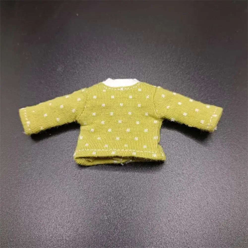 Suit Tops Obitsu 11 Clothes Mini Socks Doll Clothes Doll Dot Blouse T-shirt Dress Up OB11 Bottoming Shirt Dolls Accessories